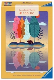 Ravensburger, Puzzle Mini 100: Gdzieś tam (12002042)