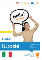 Hello! Włoski - Błyskawiczny kurs obrazkowy (poziom podstawowy A1) - Natalia Wajda