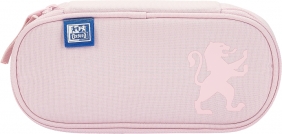 Piórnik z klapką Oxford School - różowy