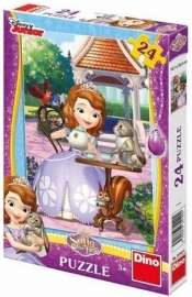 Puzzle 24 Zosia i zwierzątka DINO