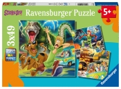 Ravensburger, Puzzle dla dzieci 3x49: Scooby Doo (5242)