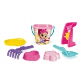 Shimmer&Shine - komplet do piasku, 7 elementów