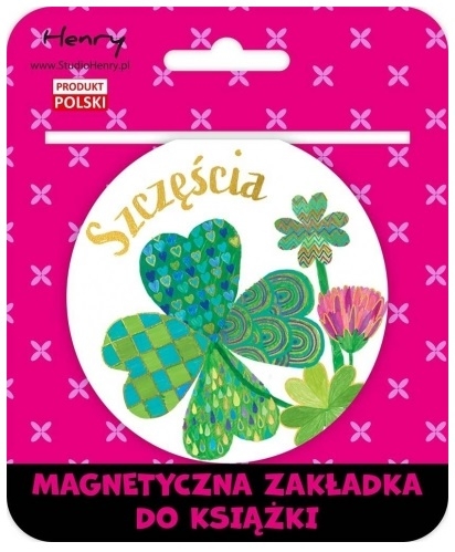 Zakładka magnetyczna kulka 2 - koniczyna