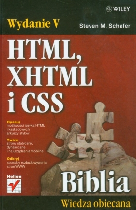 HTML, XHTML i CSS Biblia - Schafer Steven M.