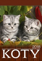 Kalendarz 2018 Wieloplanszowy Koty