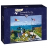 Bluebird Puzzle 1000: Na tarasie, Claude Monet, 1867 (60042)