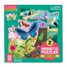 Mudpuppy, Puzzle magnetyczne 2w1 - Robaki i ptaki, 41 el.