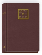 Terminarz 2017 B7 Standard - bordowy