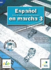 Espanol en marcha 3 ćwiczenia z płytą CD - Sardinero Franco Carmen, Rodero Diez Ignacio, Benitez Rubio Teresa, Castro Viudez Francisca