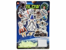 Naklejki fluo na ścianę 34,5x21cm