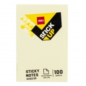 Notes samoprzylepny 76x51mm 100 kartek - żółty