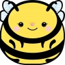  Karnet Uniwersalny - Chonky Bumblebee