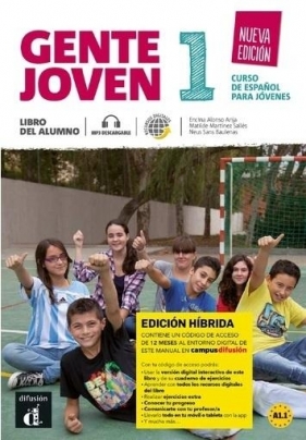 Gente joven 1 Nueva edicion Edicion hbrida - Opracowanie zbiorowe