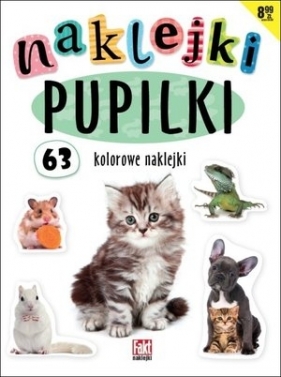 Pupilki. 63 kolorowe naklejki