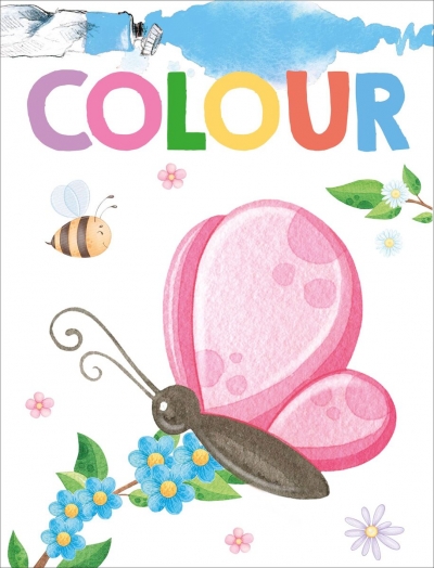 Colour. Koloruję obrazki Motyl