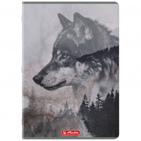 Zeszyt Herlitz Standard Wild - A4/96K, linia z marginesem