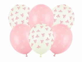 Balony Kokardki mix 30cm 6szt