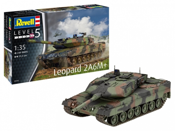 Model plastikowy Leopard 2 A6M+ 1/35 (03342)