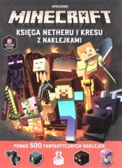 Minecraft Księga Netheru i kresu z naklejkami - praca zbiorowa