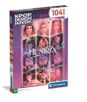 Clementoni, Puzzle 104: Super - Kpop Demon Hunters (27242)