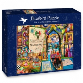Bluebird Puzzle 1000: Życie to otwarta księga, Wenecja (70242)