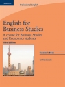 English for Business Studies Teacher's Book Mackenzie Ian