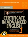 Cambridge certificate in advanced english 1