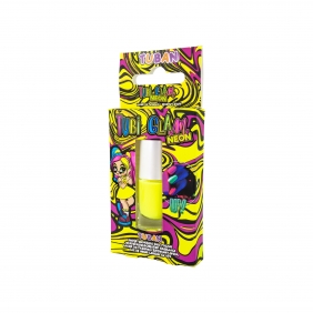 Tubi Glam, lakier do paznokci zmywalny wodą - Żółty Neon (TU3542)