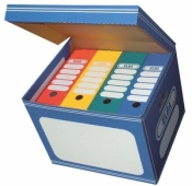 Pudło archiwizacyjne Elba Tric Color A4 - niebieski 350 mm x 360 mm x 425 mm (100552637)
