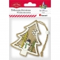Dekoracja drewniana - zawieszka choinka (439966)