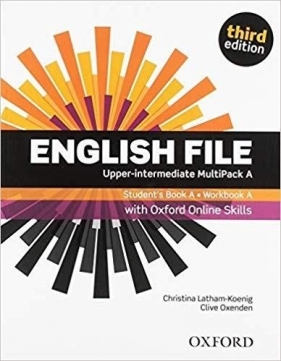 English File Upper-Intermediate Student's Book/Workbook MultiPack A with Oxford Online Skills - Praca zbiorowa