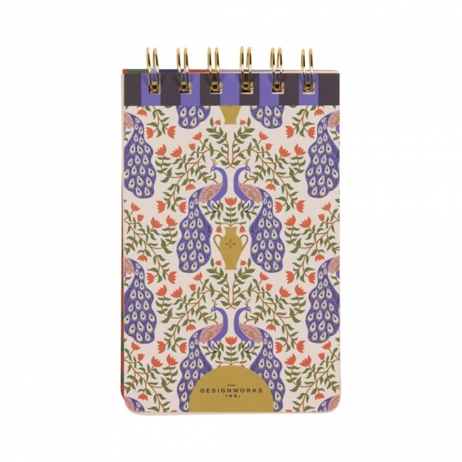 Notatnik A Dopo Twin Wire Peacock