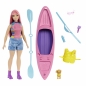 Barbie Daisy na kempingu, lalka + kajak (HDF75)