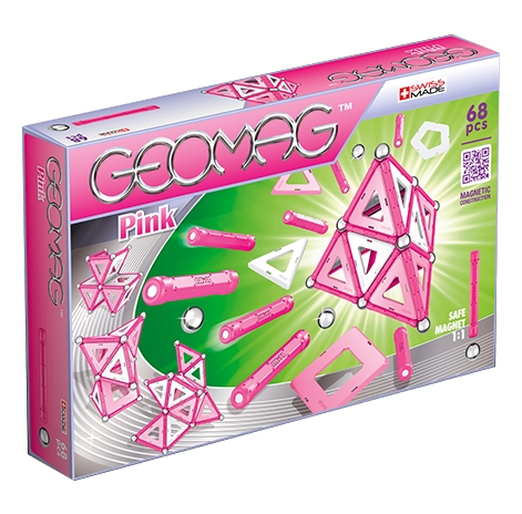 Geomag Pink - 68 elementów (GEO-342)