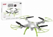 Dron R/C X5HW biało-zielony