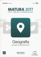 Geografia Matura 2017 Testy i arkusze Zakres rozszerzony - Zaniewicz Zbigniew