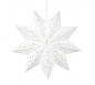 Gwiazda papierowa 50 cm biały