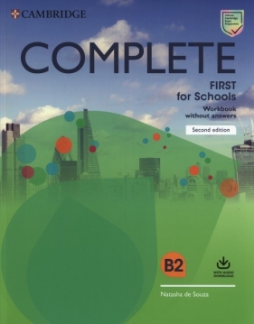 Complete First for Schools Workbook without Answers with Audio Download - Natasha de Souza