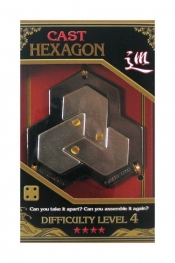 Łamigłówka Cast hexagon - poziom 4