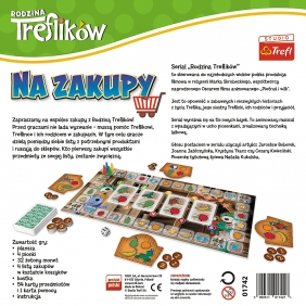 Na zakupy. Zabawa na ryneczku - Rodzina Treflików (01742)