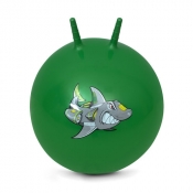 Piłka skacząca Sharky 60cm zielona (922742)