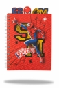 Kołobrulion A5 100k.kratka z główkami Disney Spider-Man wzór 3