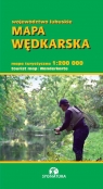 Mapa wędkarska Województwo lubuskie mapa turystyczna 1:200 000 Czajka Witold