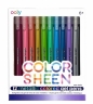 Długopisy żelowe metaliczne Color Sheen 12szt