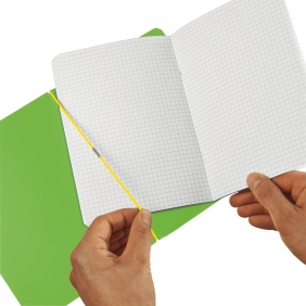 Notatnik my.book Flex A6/40k kratka - zielony (11361581)