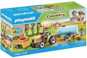 Zestaw z figurkami Country 71442 Traktor z przyczepa i zbiornikiem na wodę (71442)