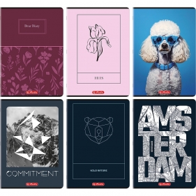 Zeszyt Herlitz A5/80k kratka z marginesem, 1 szt