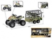 Quad + przyczepa 1:16 światło dźwięk