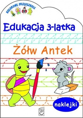 Edukacja 3-latka Żółw Antek - Grużewska Barbara