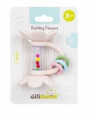 GiliGums, Grzechotka Kwiatki - pastelowa